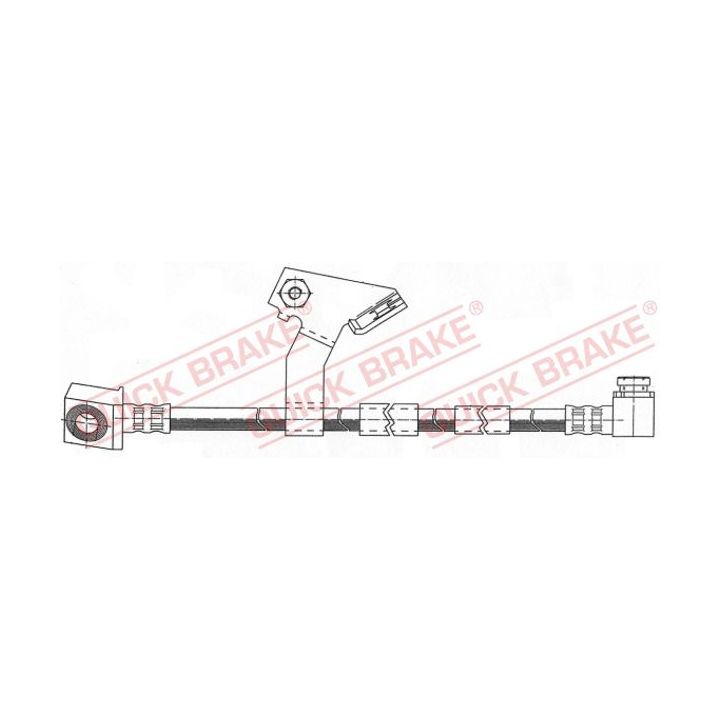 Stabdžių žarnelė QUICK BRAKE 54.904