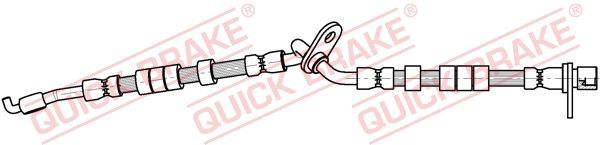 Stabdžių žarnelė QUICK BRAKE 58.837