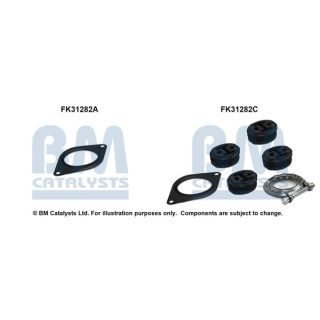 Montavimo komplektas, katalizatoriaus keitiklis BM CATALYSTS FK31282