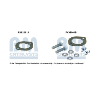 Montavimo komplektas, katalizatoriaus keitiklis BM CATALYSTS FK92061