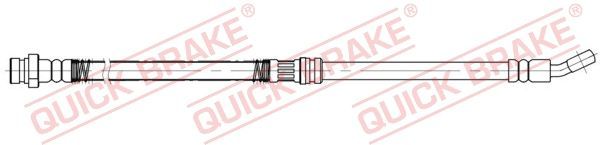 Stabdžių žarnelė QUICK BRAKE 58.881