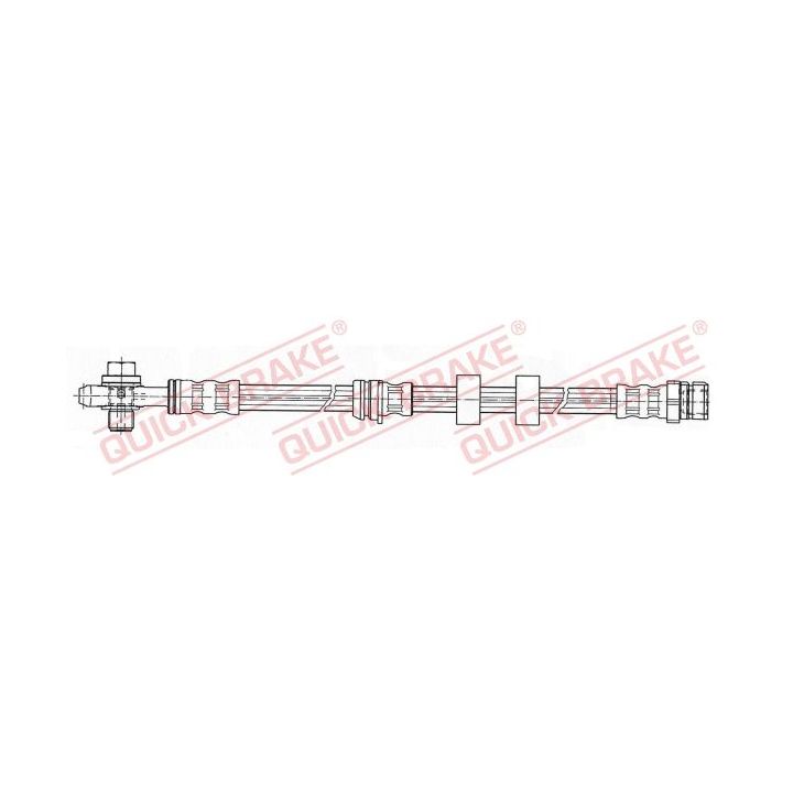 Stabdžių žarnelė QUICK BRAKE 58.984X