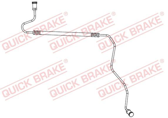 Stabdžių žarnelė QUICK BRAKE 96.017