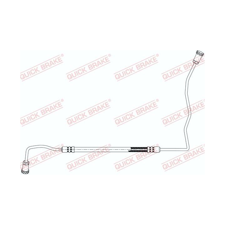 Stabdžių žarnelė QUICK BRAKE 96.022
