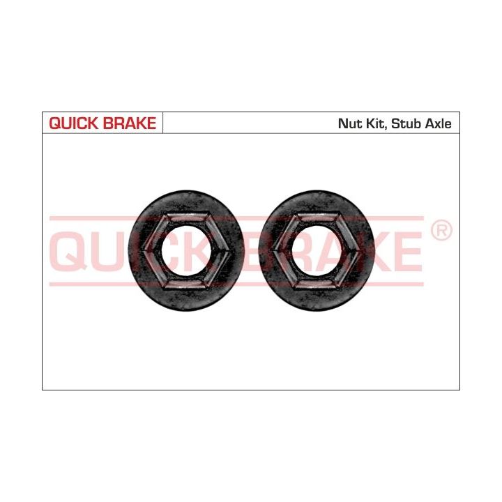 Veržlė, ašies kakliukas QUICK BRAKE 9813K