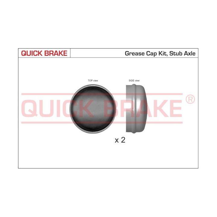 Dangtelis, rato guolis QUICK BRAKE 9821K