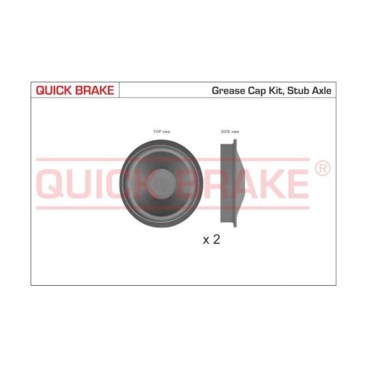 Dangtelis, rato guolis QUICK BRAKE 9828K
