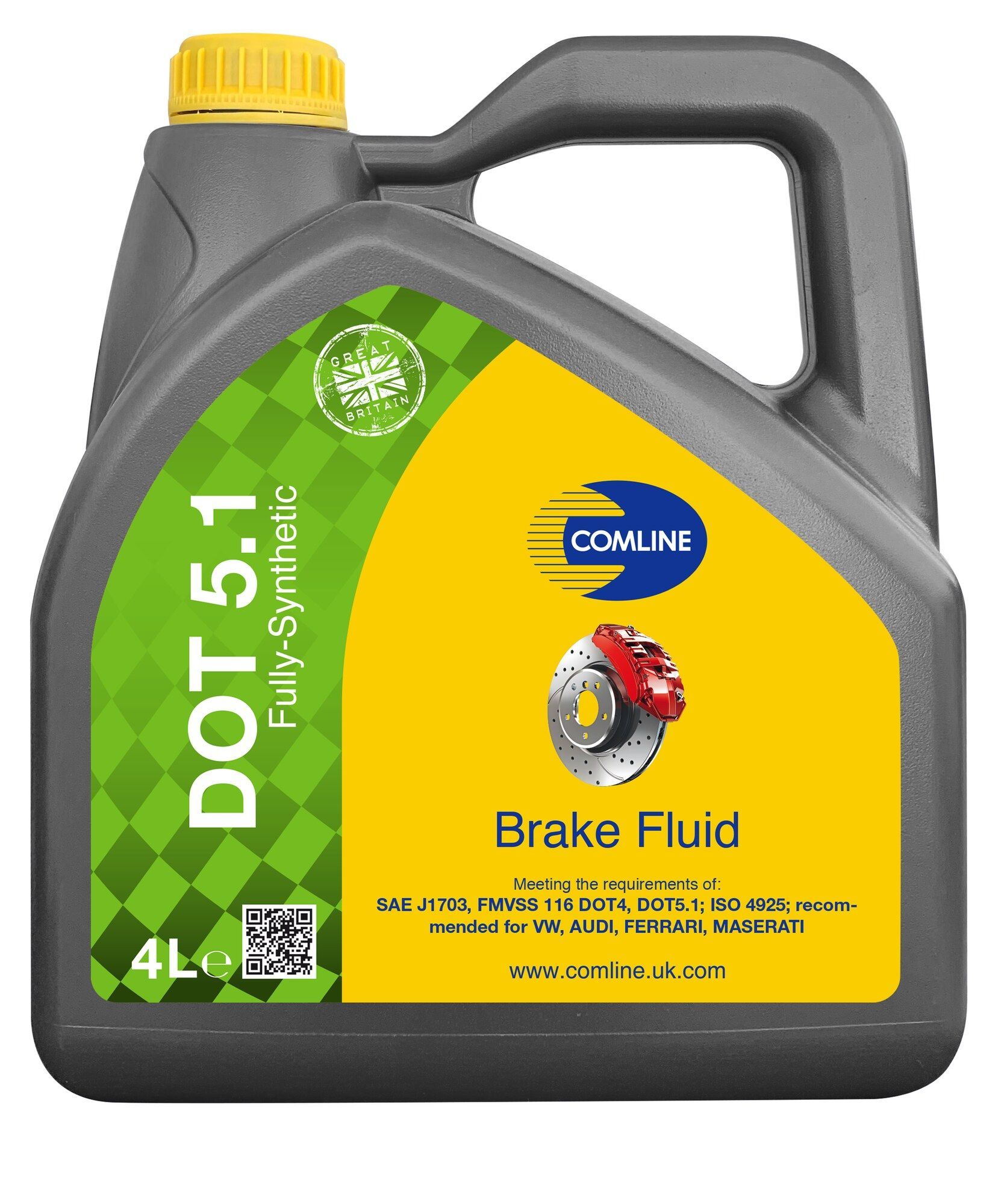 Stabdžių skystis COMLINE CODOT51-4