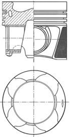 Stūmoklis KOLBENSCHMIDT 41861600