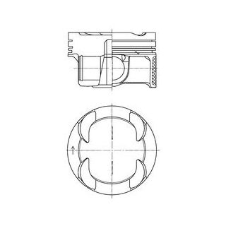 Stūmoklis KOLBENSCHMIDT 42099600