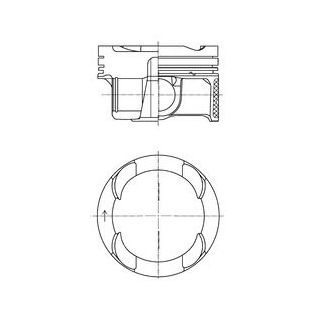 Stūmoklis KOLBENSCHMIDT 42100600
