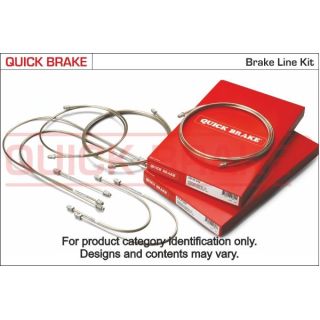 Stabdžių žarnelių rinkinys QUICK BRAKE CU-MA076
