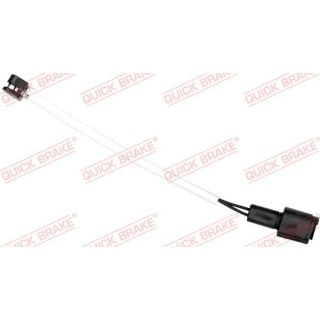 įspėjimo kontaktas, stabdžių trinkelių susidėvėjimas QUICK BRAKE WS 0102 A