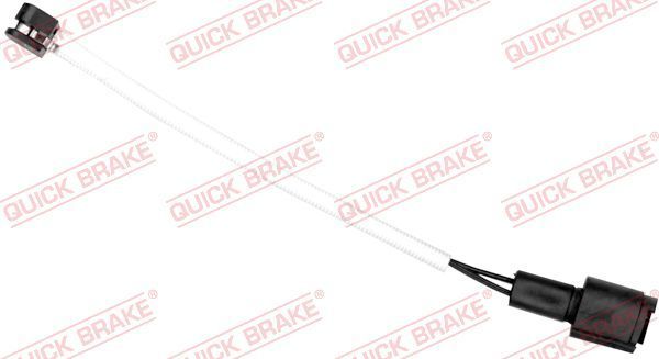 įspėjimo kontaktas, stabdžių trinkelių susidėvėjimas QUICK BRAKE WS 0102 A