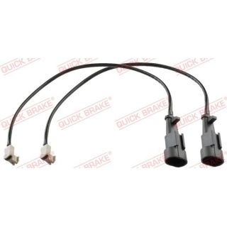 įspėjimo kontaktas, stabdžių trinkelių susidėvėjimas QUICK BRAKE WS 0179 A