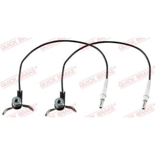 įspėjimo kontaktas, stabdžių trinkelių susidėvėjimas QUICK BRAKE WS 0186 A