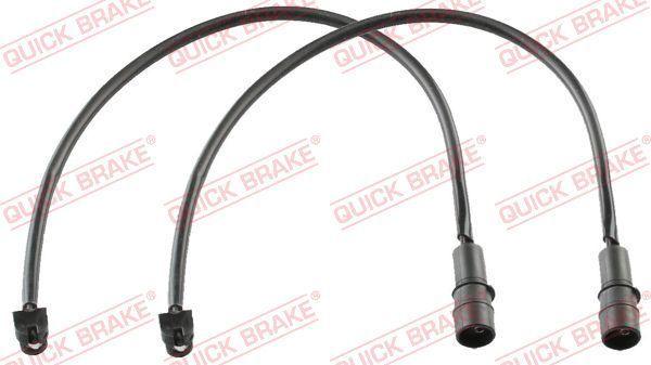 įspėjimo kontaktas, stabdžių trinkelių susidėvėjimas QUICK BRAKE WS 0387 A
