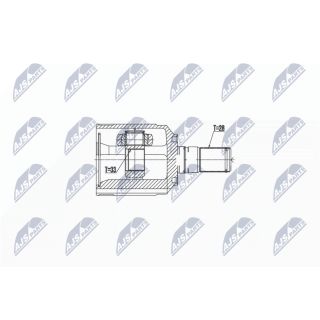 Jungčių komplektas, kardaninis velenas NTY NPW-HY-538
