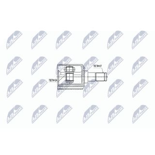 Jungčių komplektas, kardaninis velenas NTY NPW-KA-308