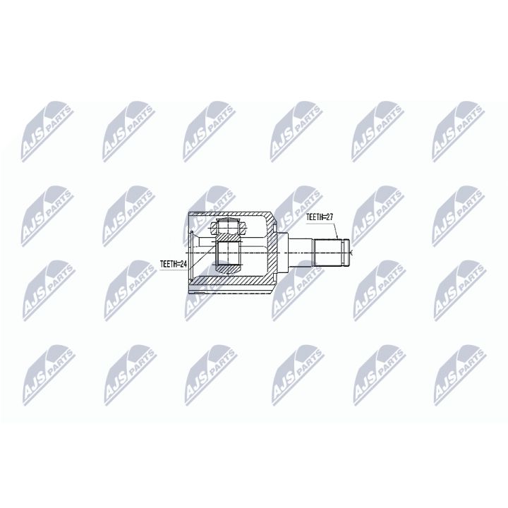 Jungčių komplektas, kardaninis velenas NTY NPW-KA-308