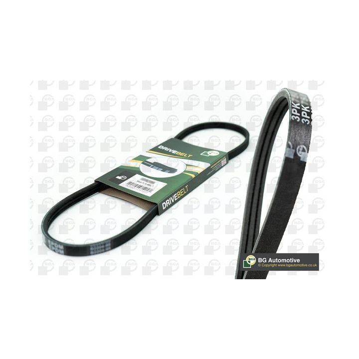 V formos rumbuoti diržai BGA 3PK870