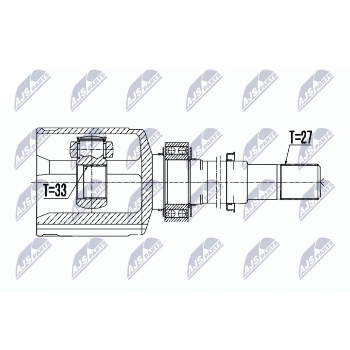 Jungčių komplektas, kardaninis velenas NTY NPW-NS-063
