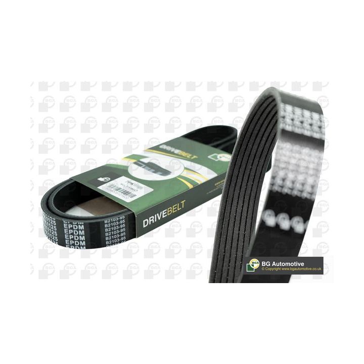 V formos rumbuoti diržai BGA 7PK1065