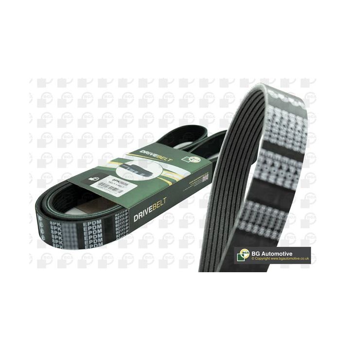 V formos rumbuoti diržai BGA 8PK954