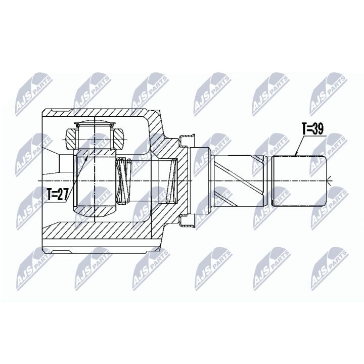 Jungčių komplektas, kardaninis velenas NTY NPW-PL-058
