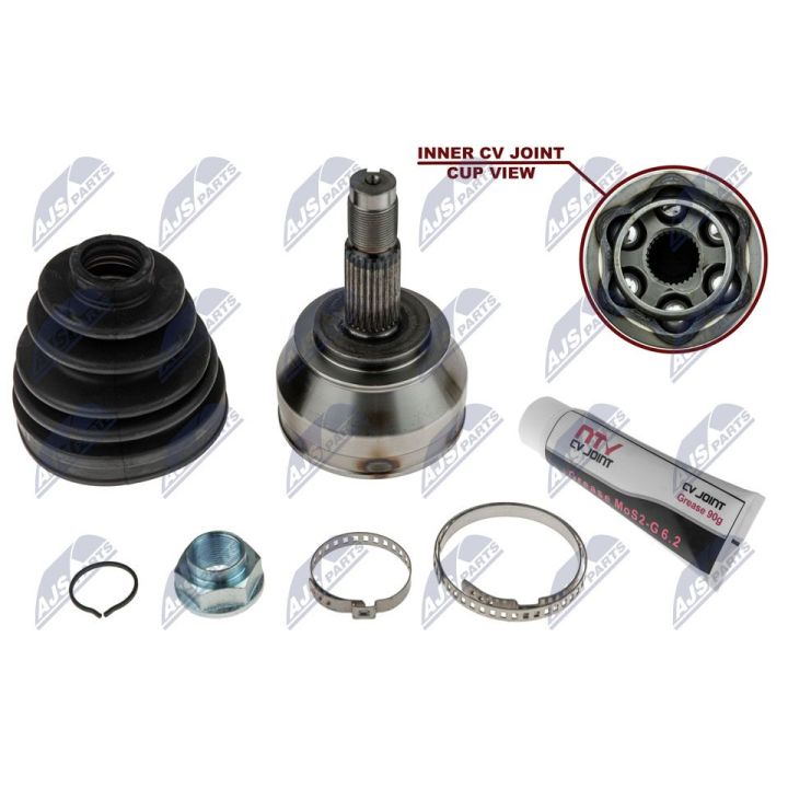 Jungčių komplektas, kardaninis velenas NTY NPZ-AR-006