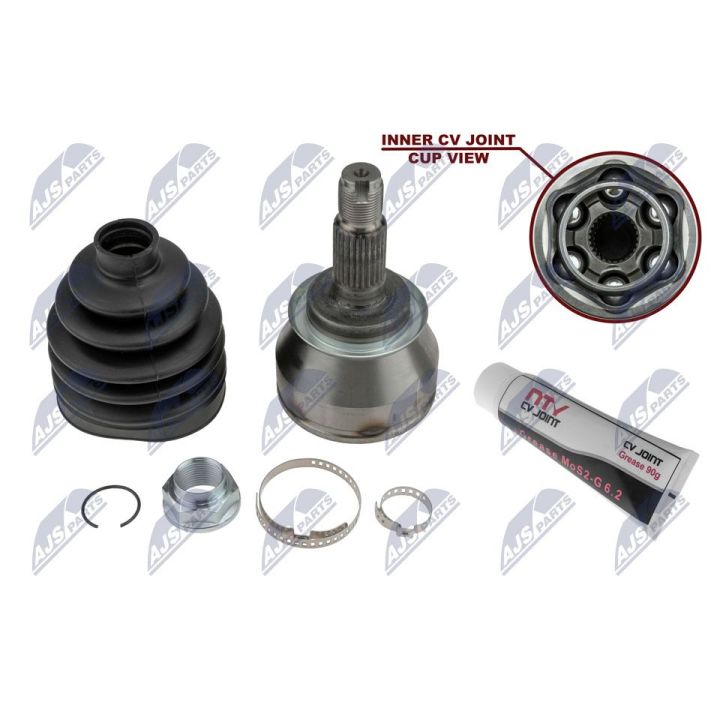 Jungčių komplektas, kardaninis velenas NTY NPZ-BM-020