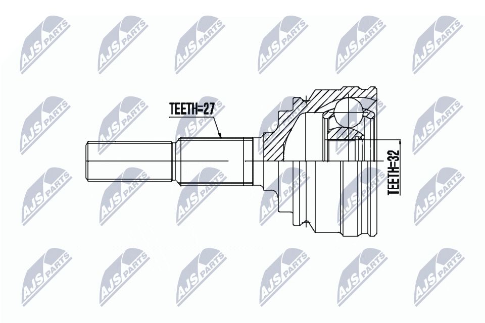 Jungčių komplektas, kardaninis velenas NTY NPZ-CH-022