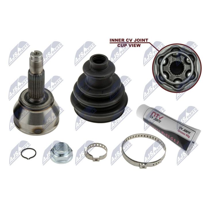 Jungčių komplektas, kardaninis velenas NTY NPZ-FR-006