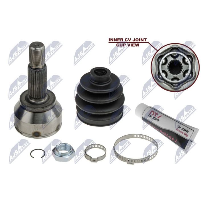 Jungčių komplektas, kardaninis velenas NTY NPZ-FR-013