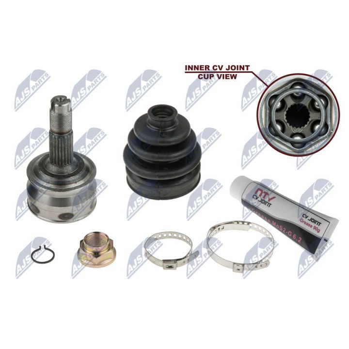 Jungčių komplektas, kardaninis velenas NTY NPZ-FT-002