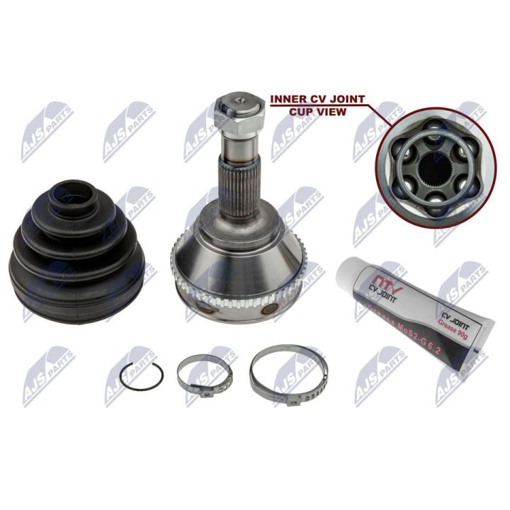 Jungčių komplektas, kardaninis velenas NTY NPZ-FT-008