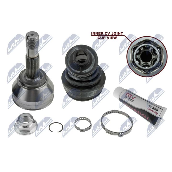 Jungčių komplektas, kardaninis velenas NTY NPZ-FT-019