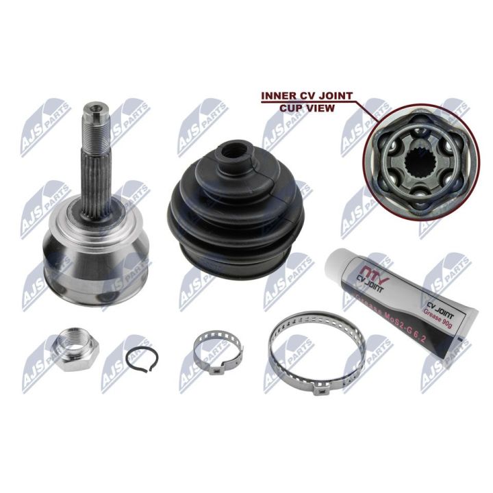 Jungčių komplektas, kardaninis velenas NTY NPZ-FT-025