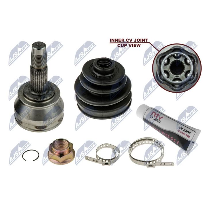 Jungčių komplektas, kardaninis velenas NTY NPZ-FT-032