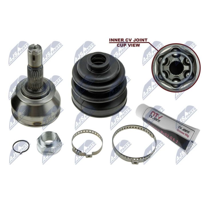 Jungčių komplektas, kardaninis velenas NTY NPZ-FT-034