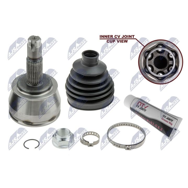 Jungčių komplektas, kardaninis velenas NTY NPZ-FT-035