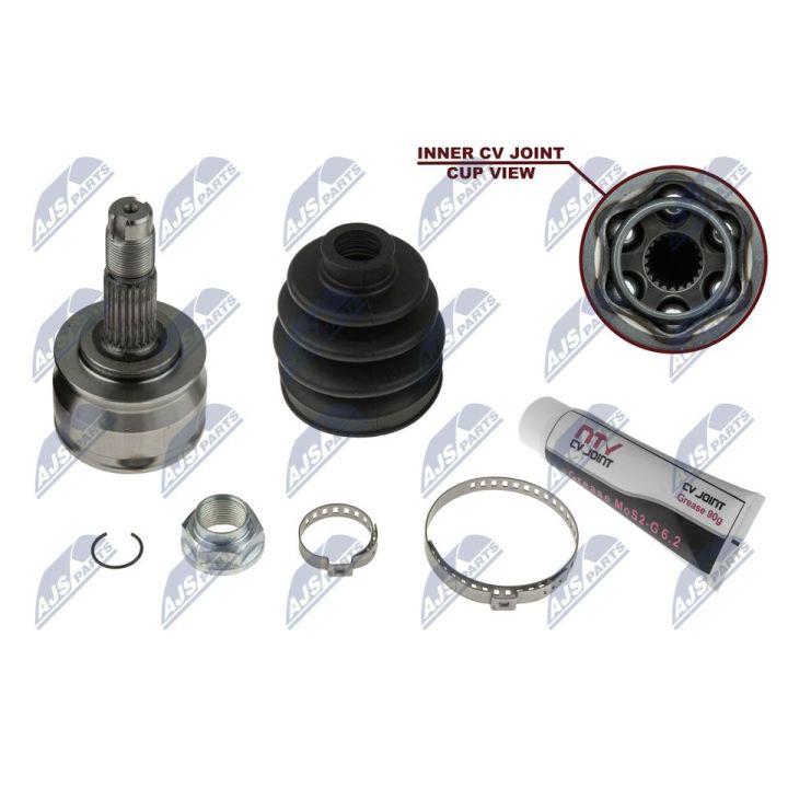 Jungčių komplektas, kardaninis velenas NTY NPZ-FT-036