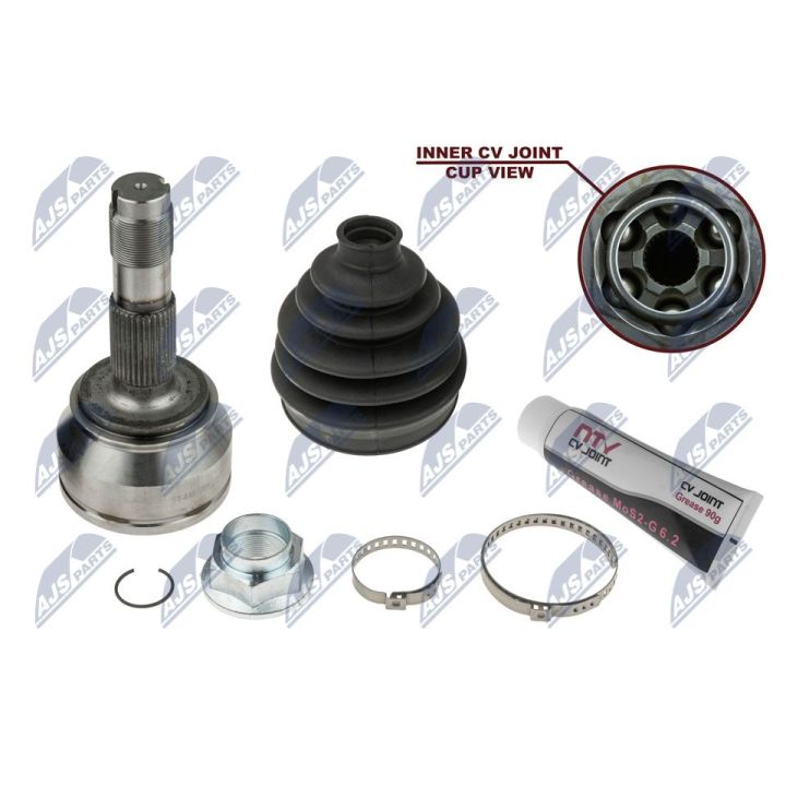 Jungčių komplektas, kardaninis velenas NTY NPZ-FT-037