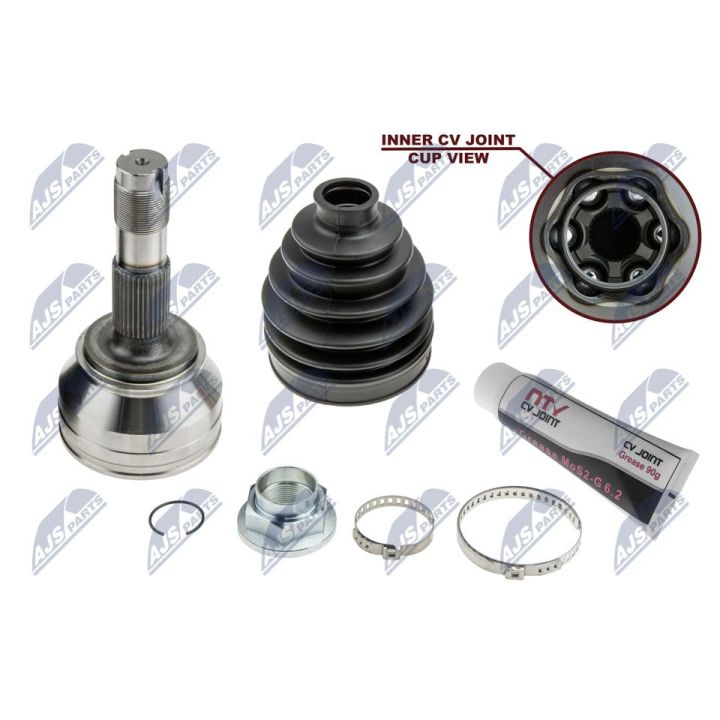 Jungčių komplektas, kardaninis velenas NTY NPZ-FT-038