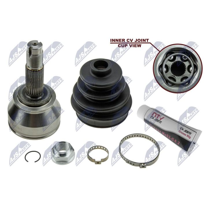 Jungčių komplektas, kardaninis velenas NTY NPZ-FT-045