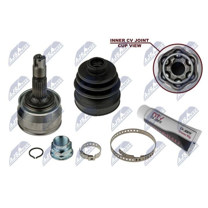 Jungčių komplektas, kardaninis velenas NTY NPZ-FT-050