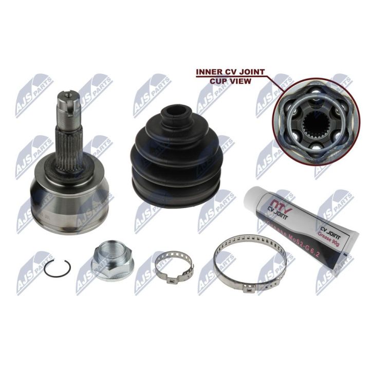 Jungčių komplektas, kardaninis velenas NTY NPZ-FT-053