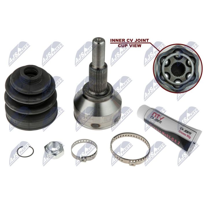 Jungčių komplektas, kardaninis velenas NTY NPZ-FT-054