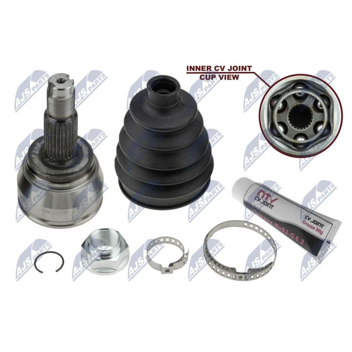 Jungčių komplektas, kardaninis velenas NTY NPZ-FT-057