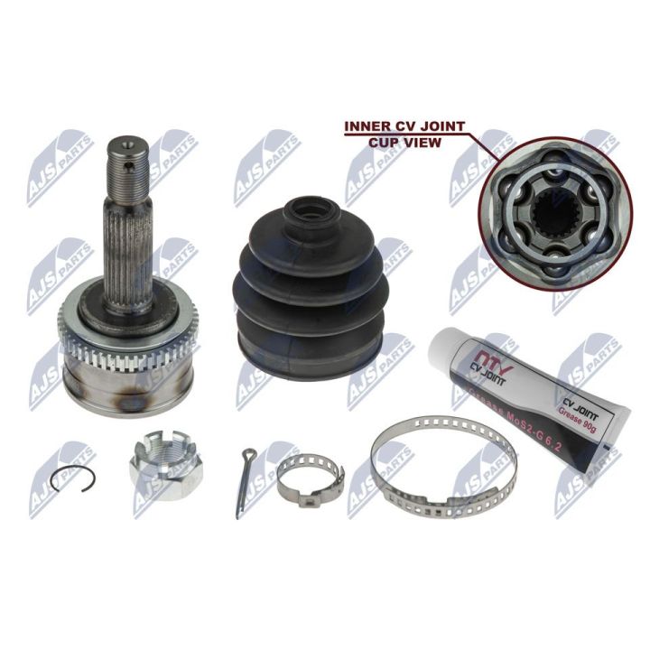 Jungčių komplektas, kardaninis velenas NTY NPZ-HY-502